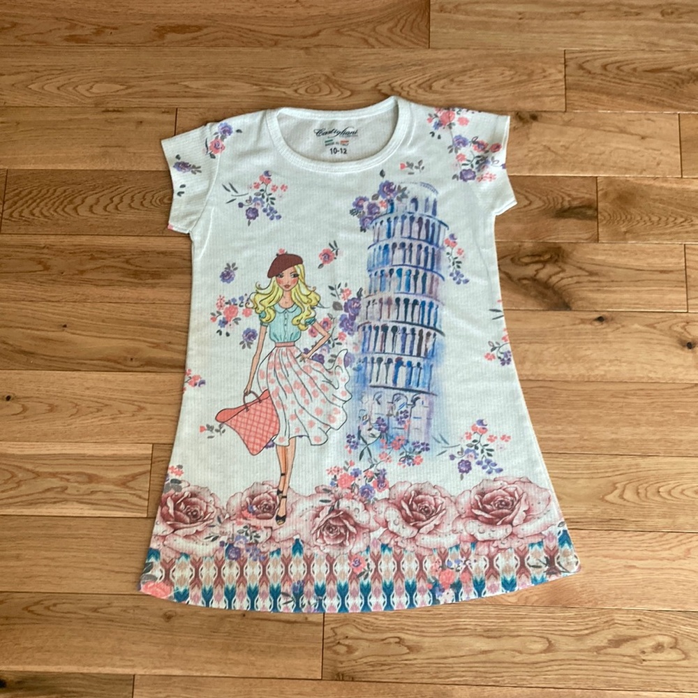 Castiglioni collection dress with beautiful picture on it